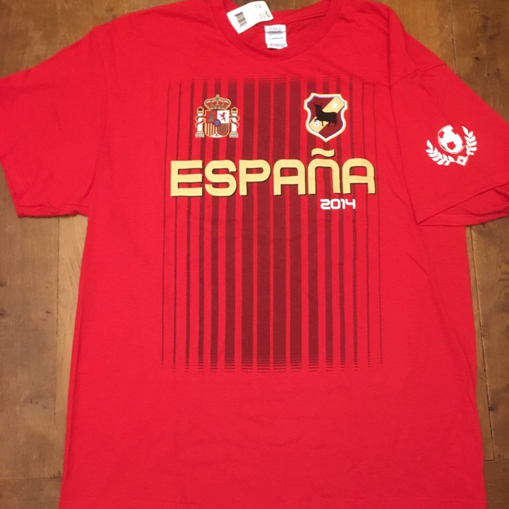 Spain futbol soccer shirt official WORLD CUP
